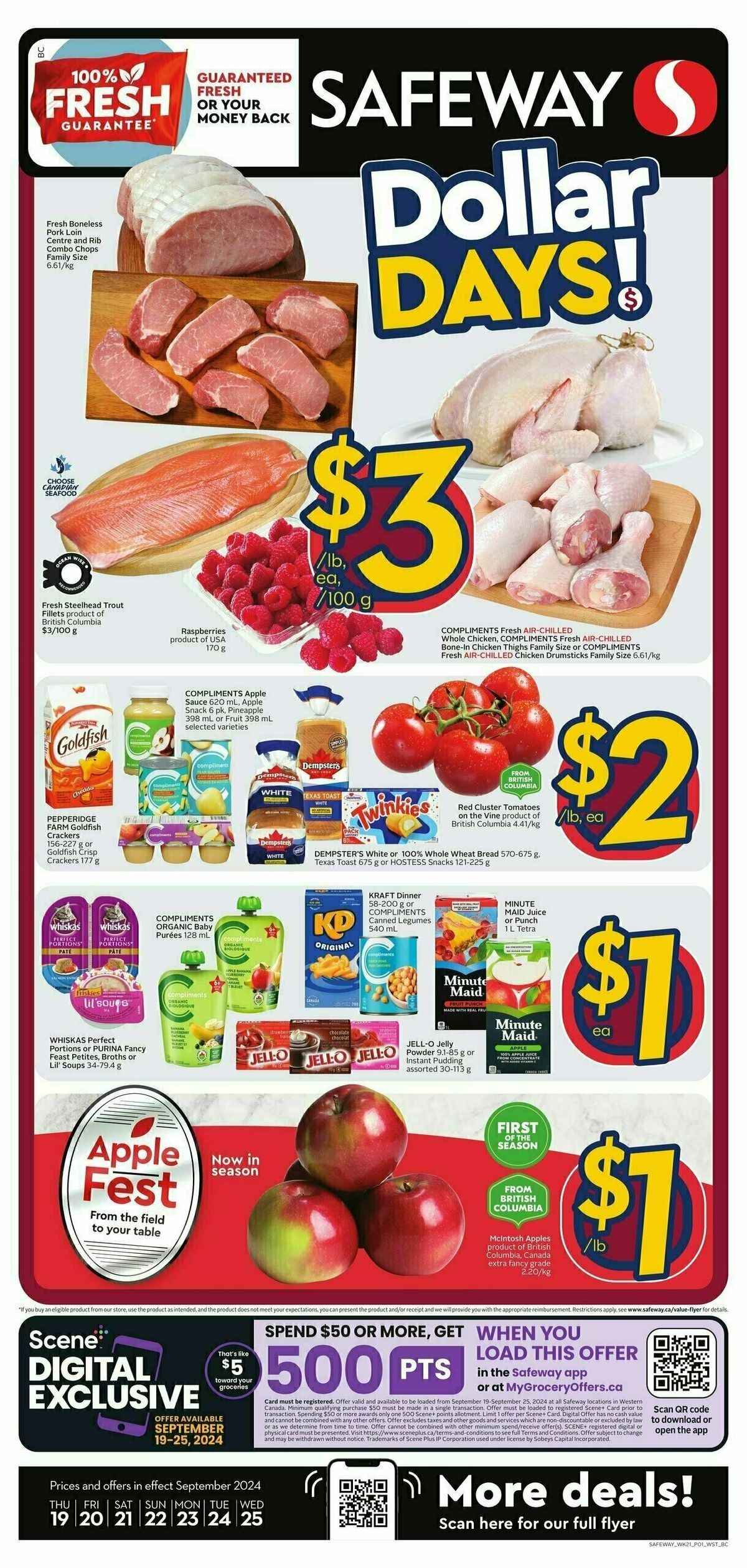 Safeway Flyer from September 19