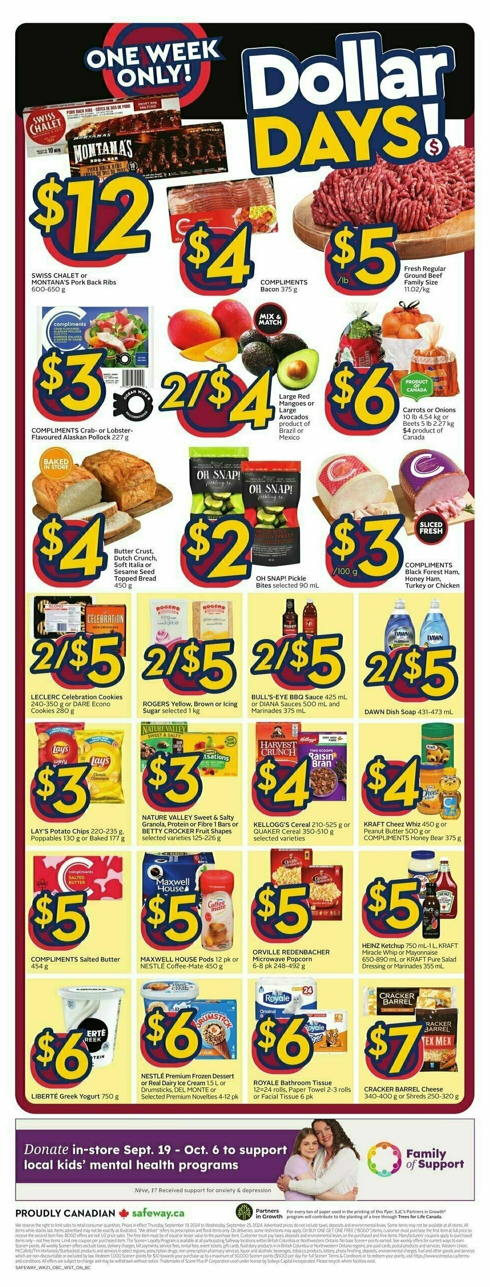 Safeway Flyer from September 19