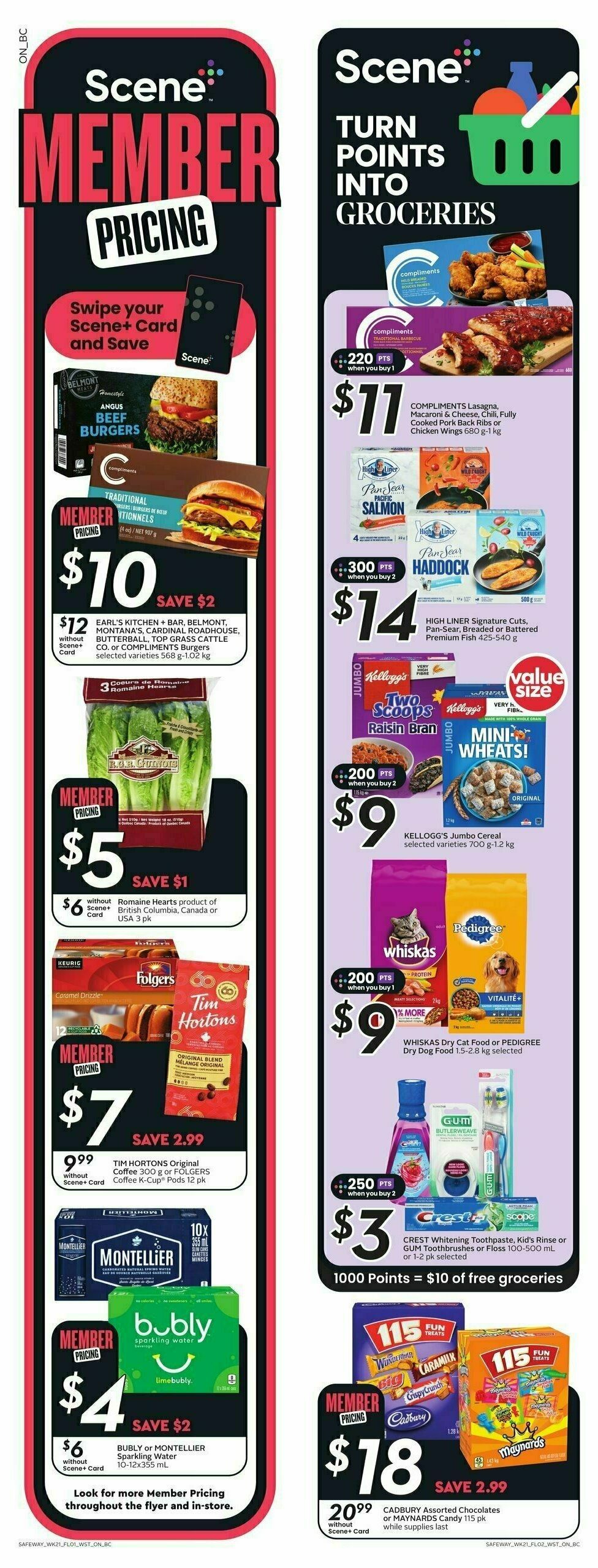 Safeway Flyer from September 19