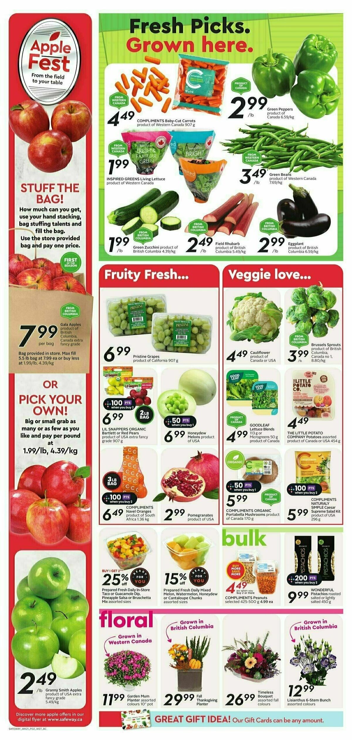 Safeway Flyer from September 19