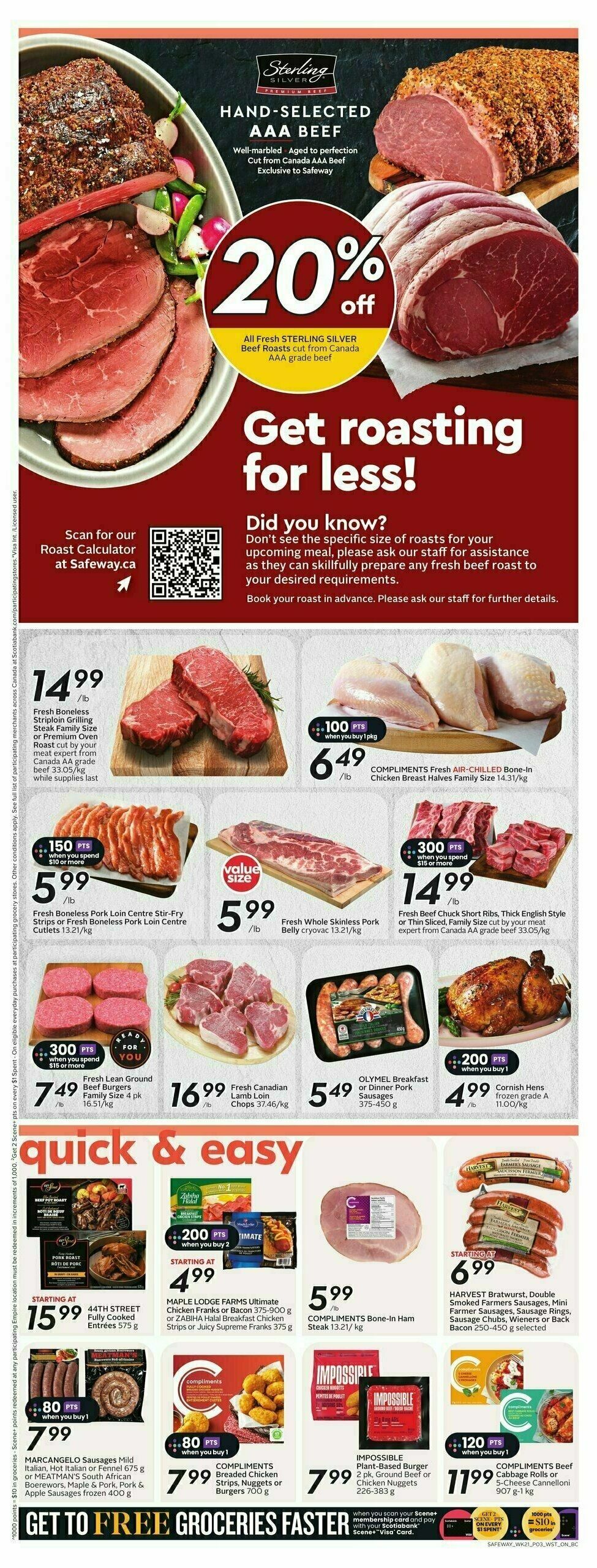 Safeway Flyer from September 19