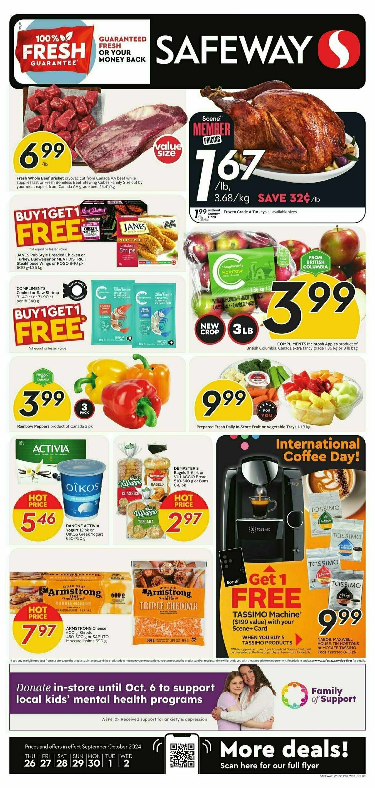 Safeway Flyer from September 26