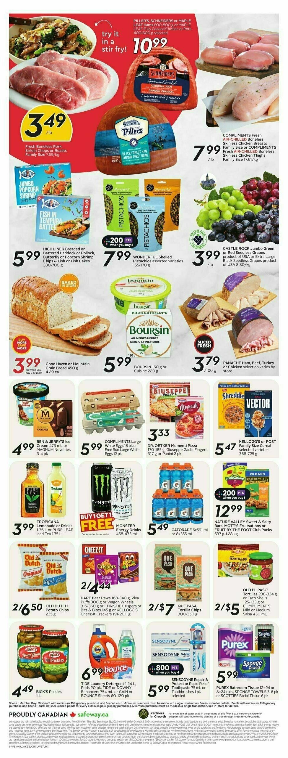 Safeway Flyer from September 26