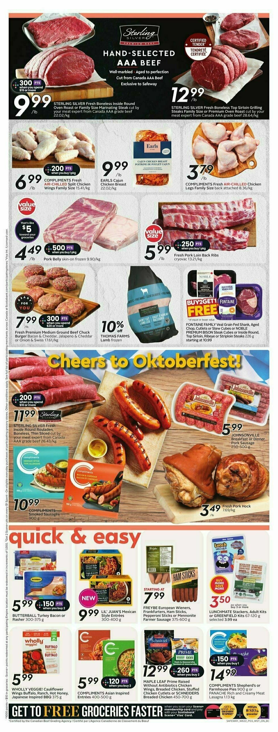 Safeway Flyer from September 26