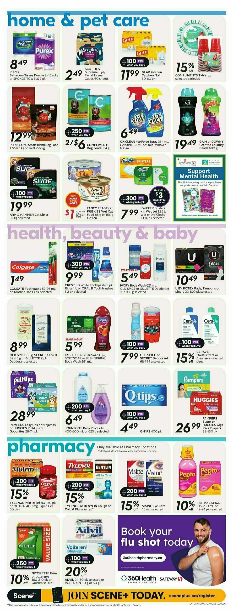 Safeway Flyer from October 3