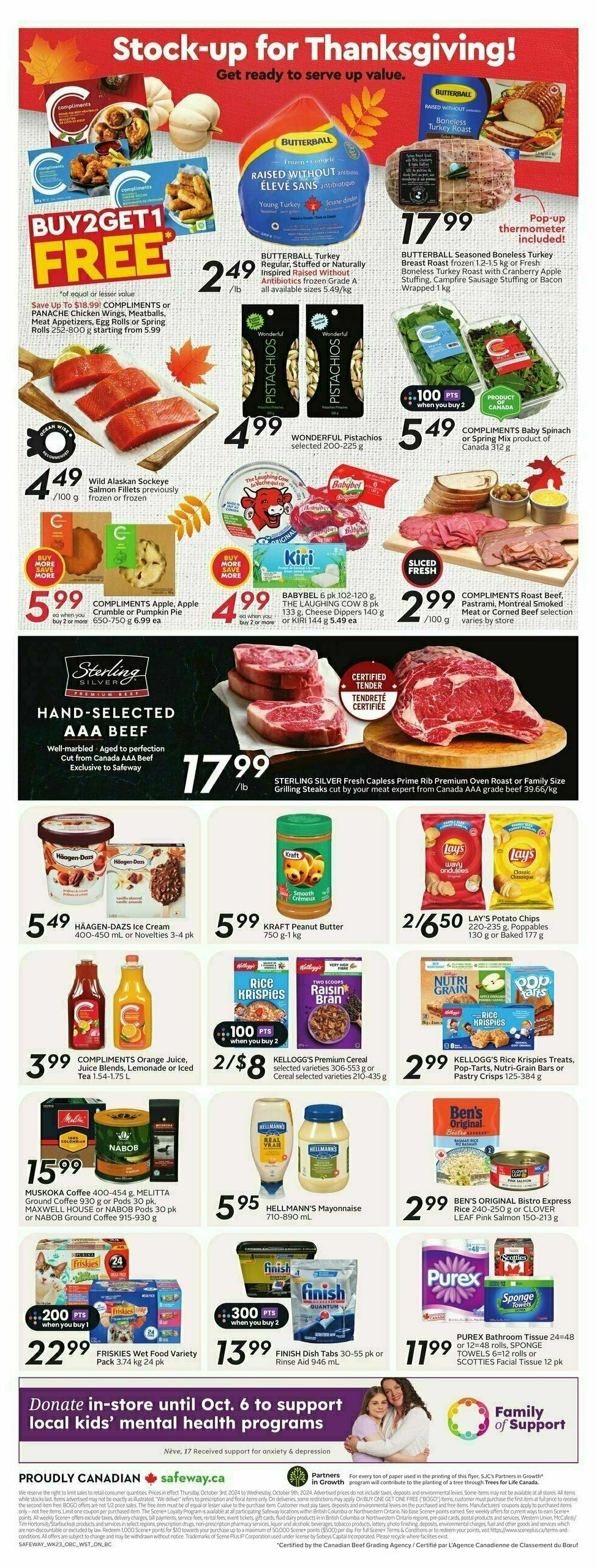 Safeway Flyer from October 3