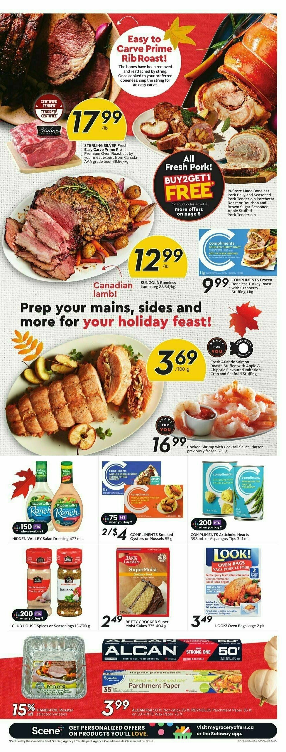 Safeway Flyer from October 3