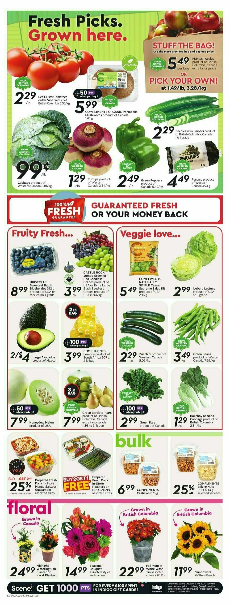 Safeway Flyer from October 3