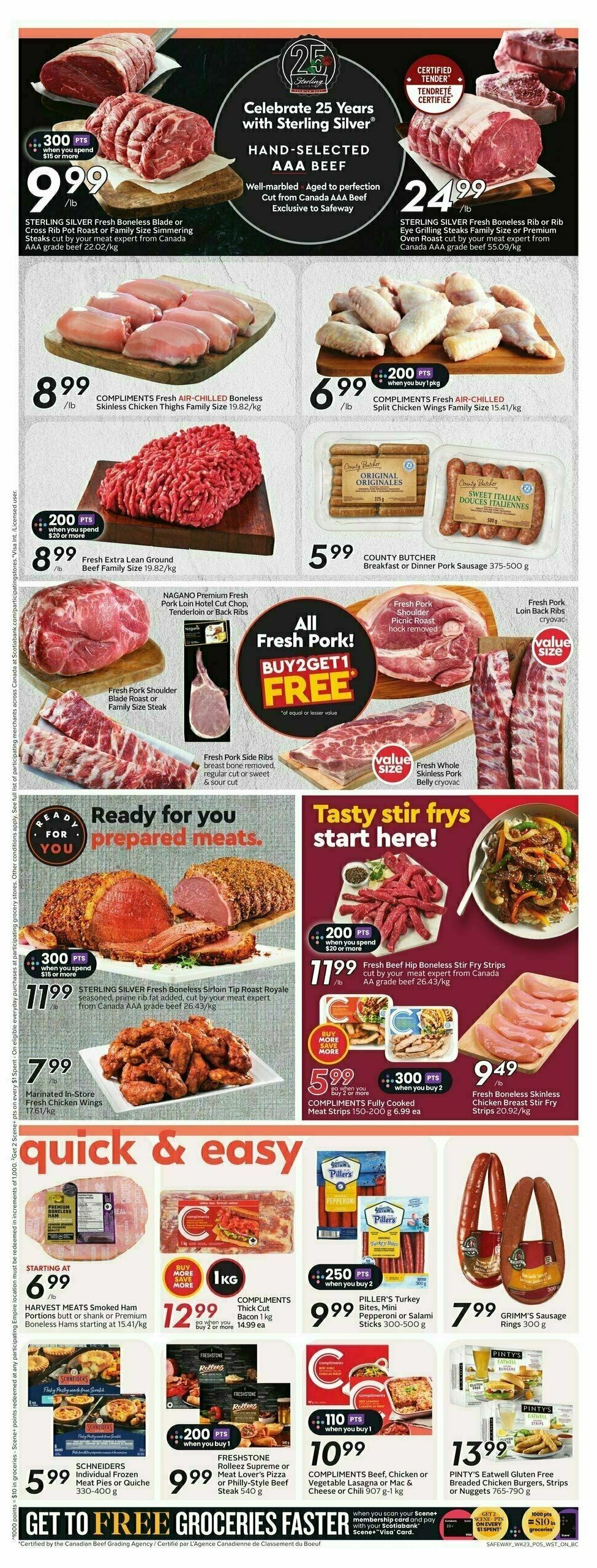 Safeway Flyer from October 3