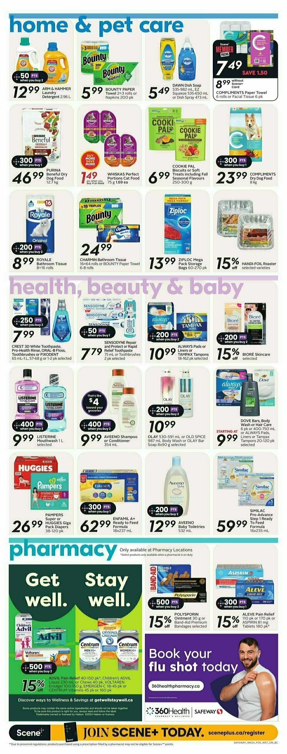 Safeway Flyer from October 10