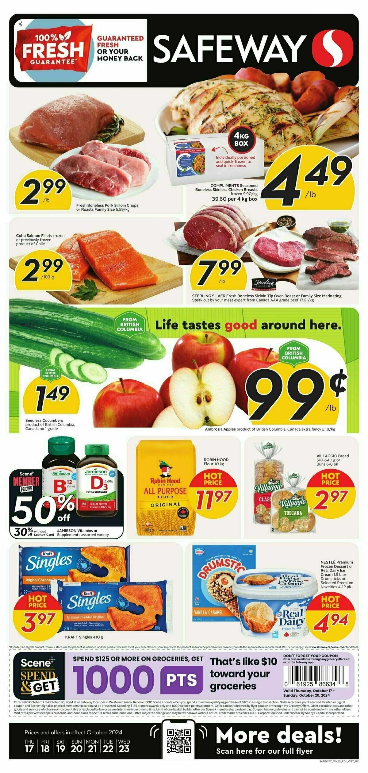 Safeway Flyer from October 17