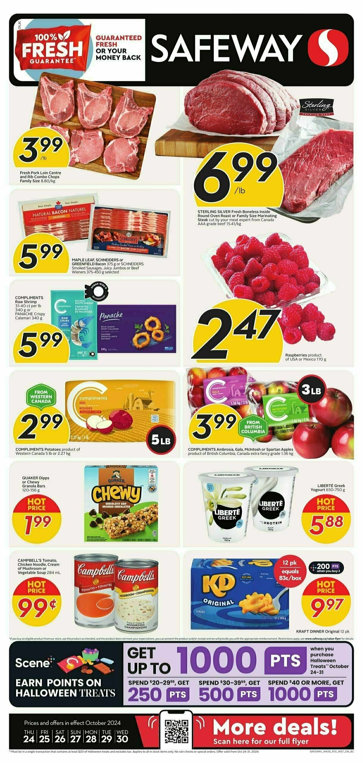 Safeway Flyer from October 24