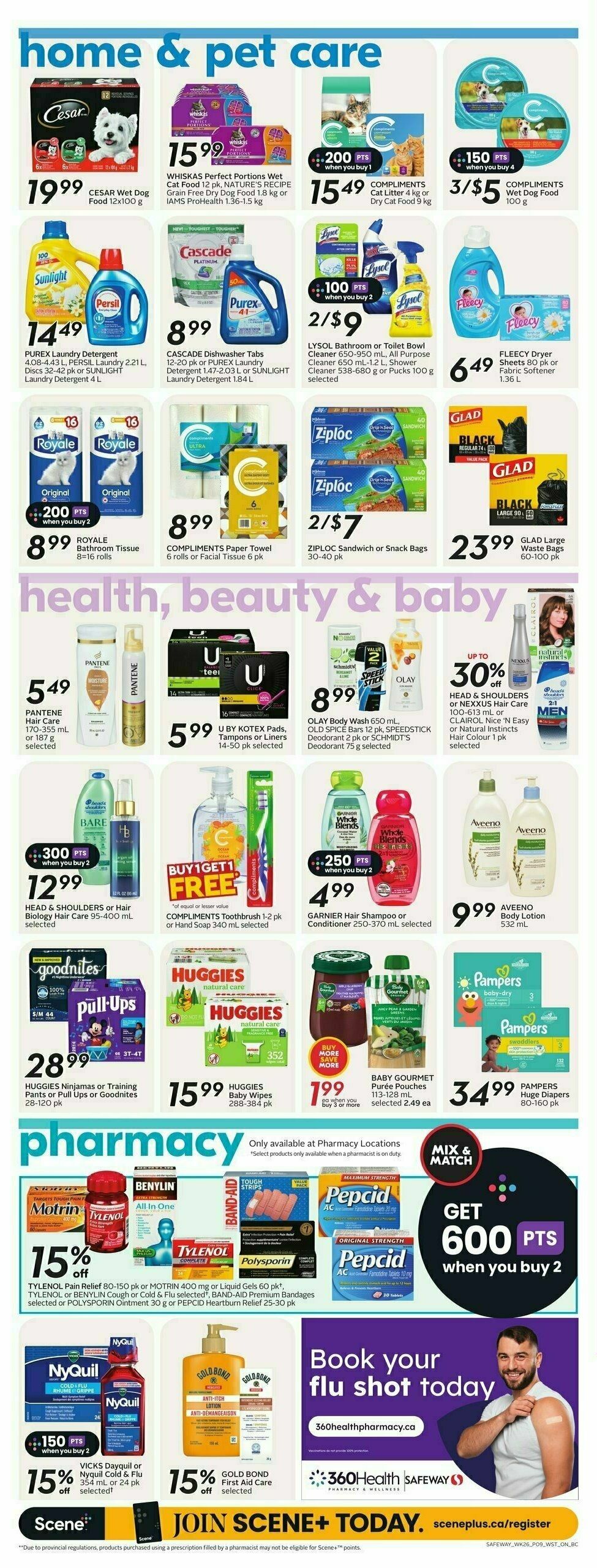 Safeway Flyer from October 24