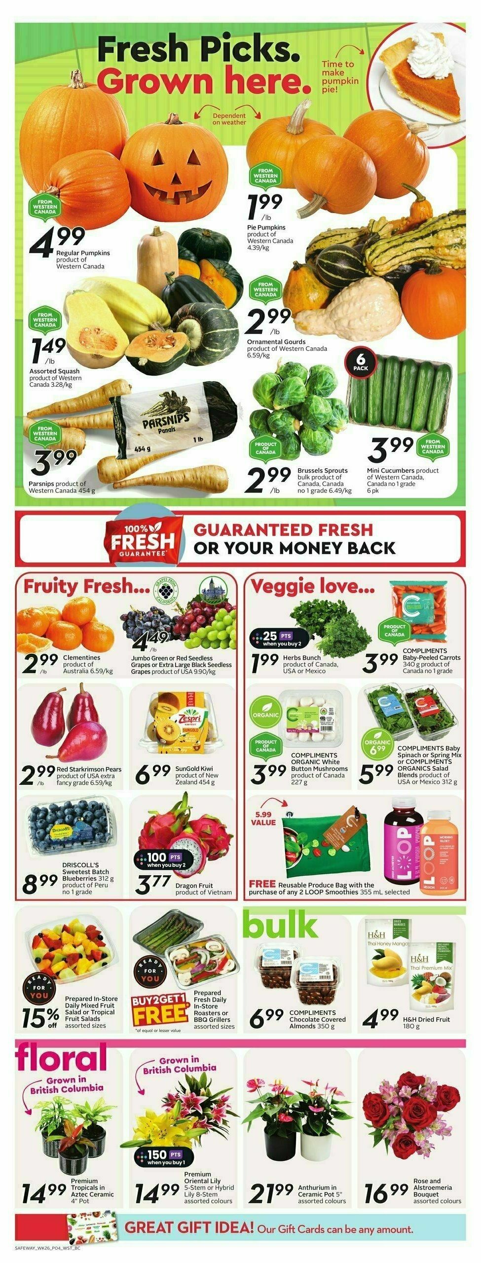 Safeway Flyer from October 24