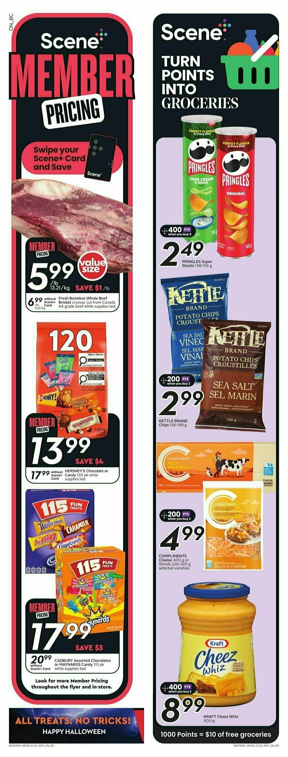 Safeway Flyer from October 24