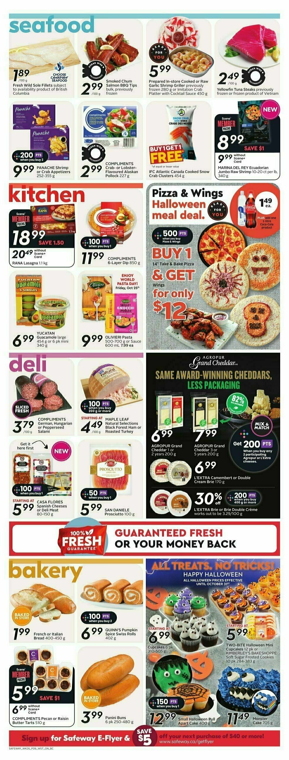 Safeway Flyer from October 24