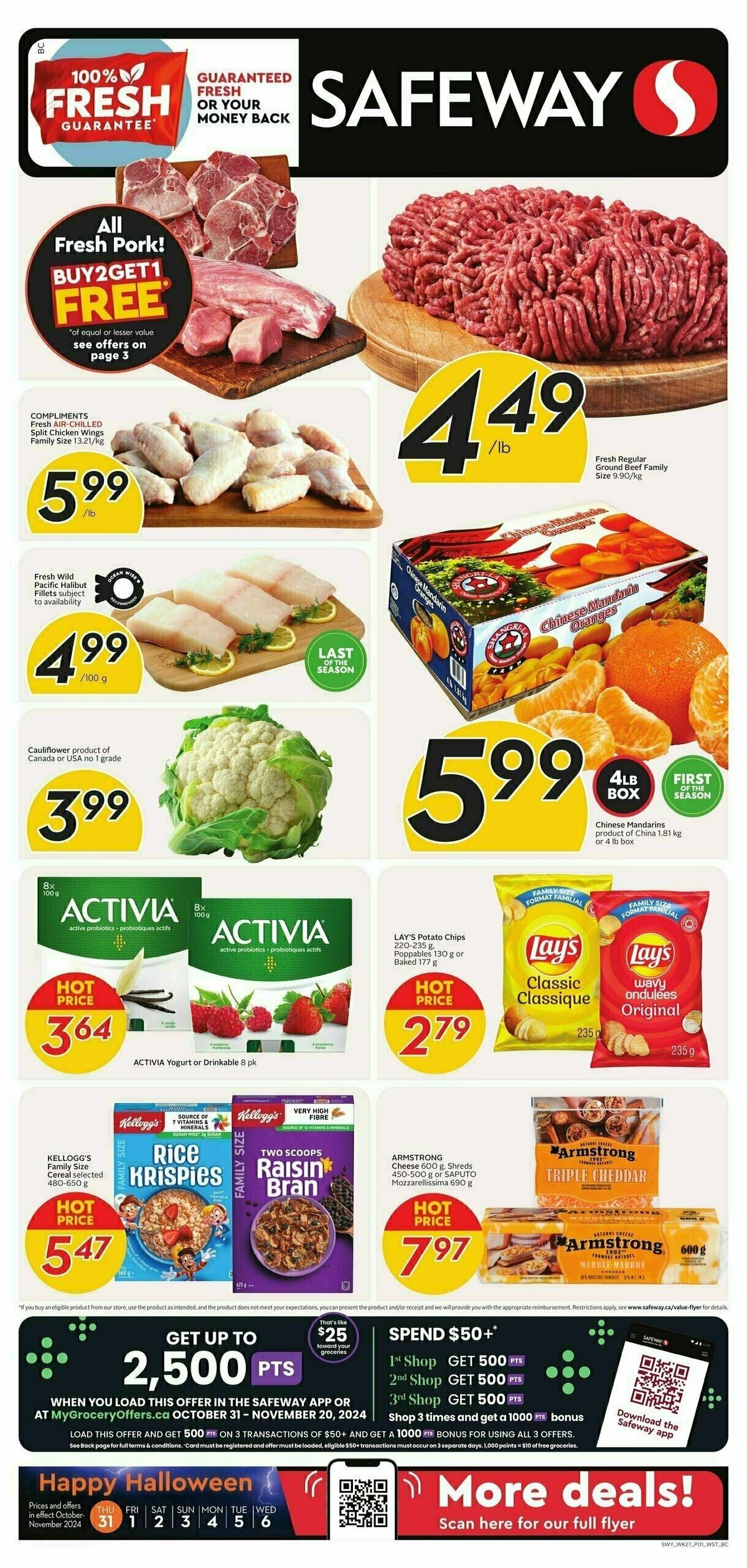 Safeway Flyer from October 31