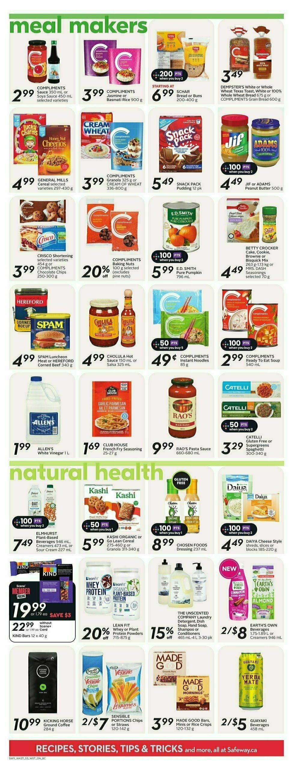 Safeway Flyer from October 31