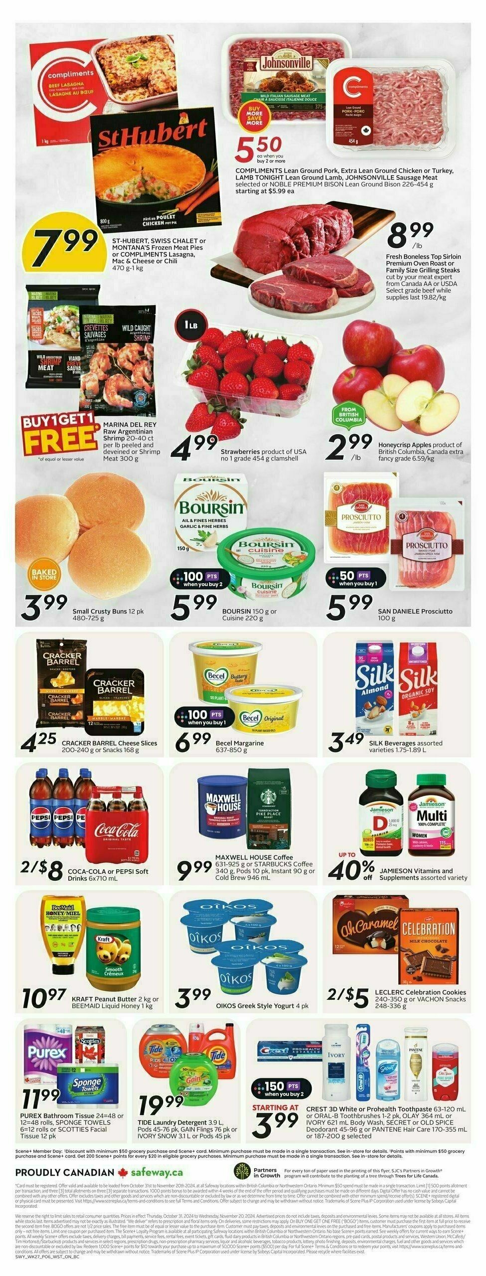 Safeway Flyer from October 31