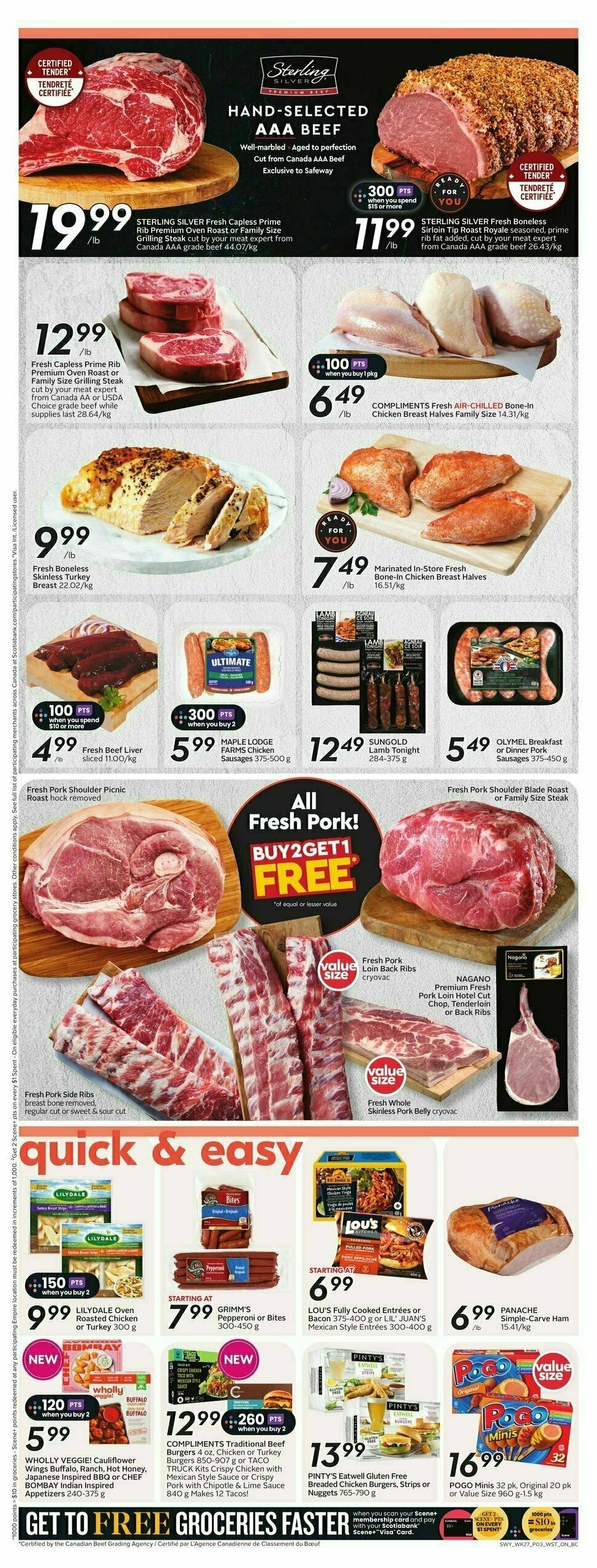 Safeway Flyer from October 31