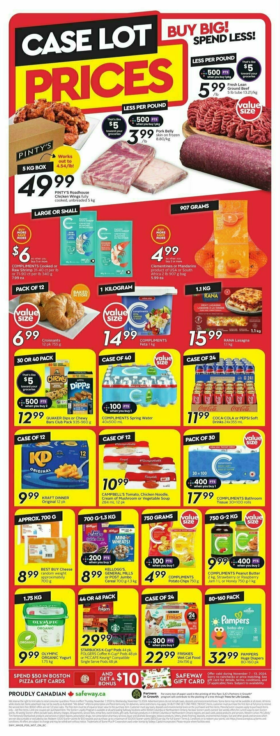 Safeway Flyer from November 7