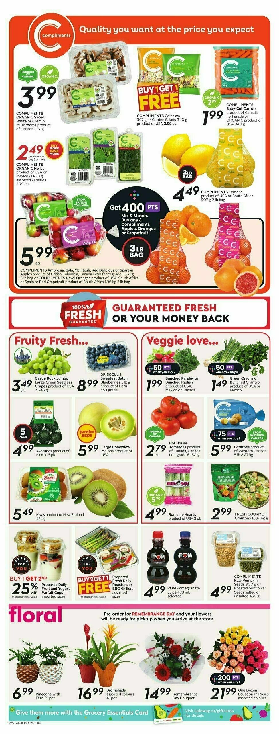 Safeway Flyer from November 7