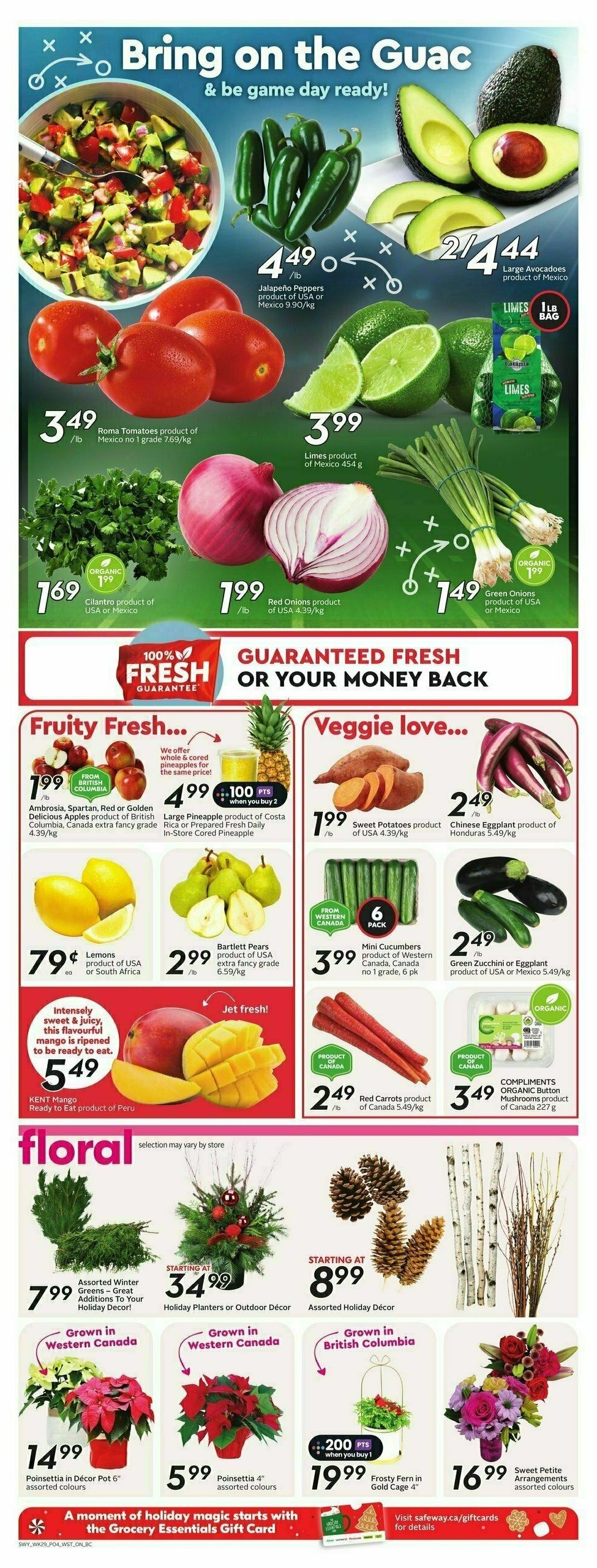 Safeway Flyer from November 14