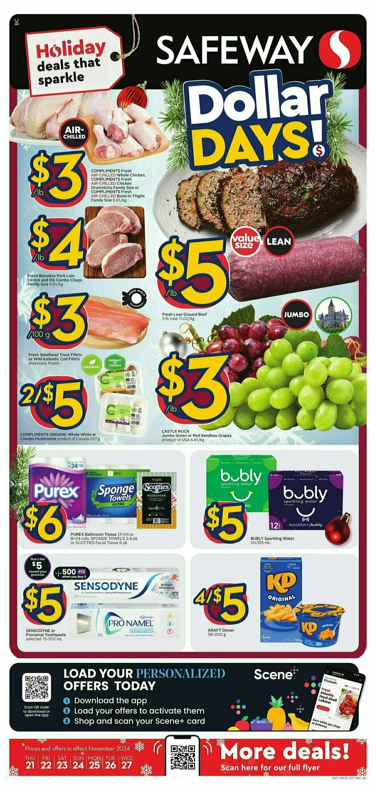 Safeway Flyer from November 21