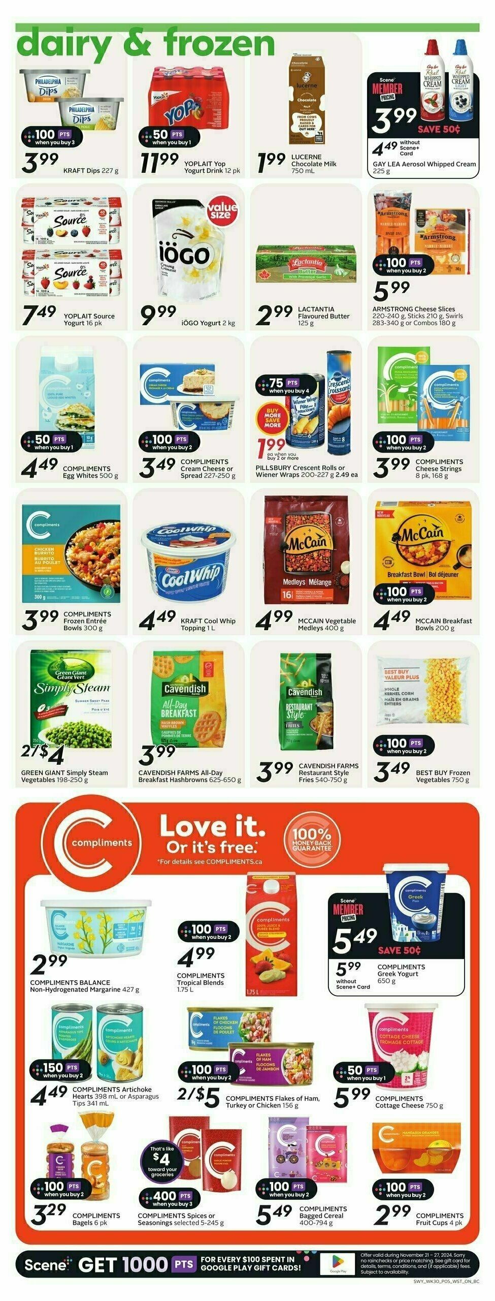 Safeway Flyer from November 21