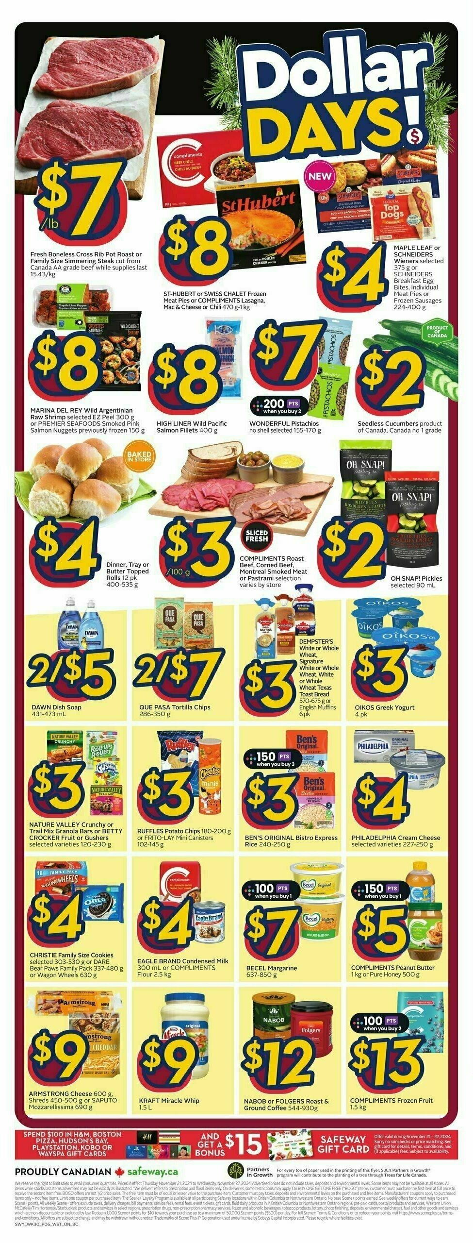 Safeway Flyer from November 21