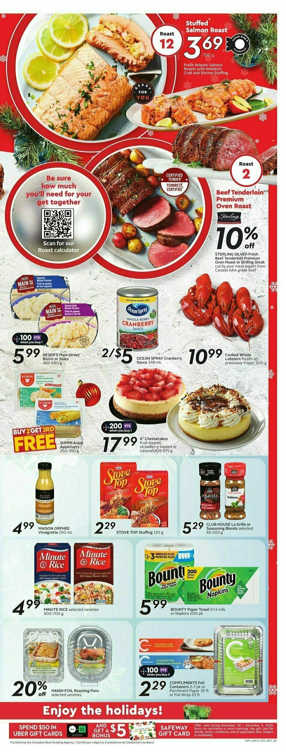 Safeway Flyer from November 28