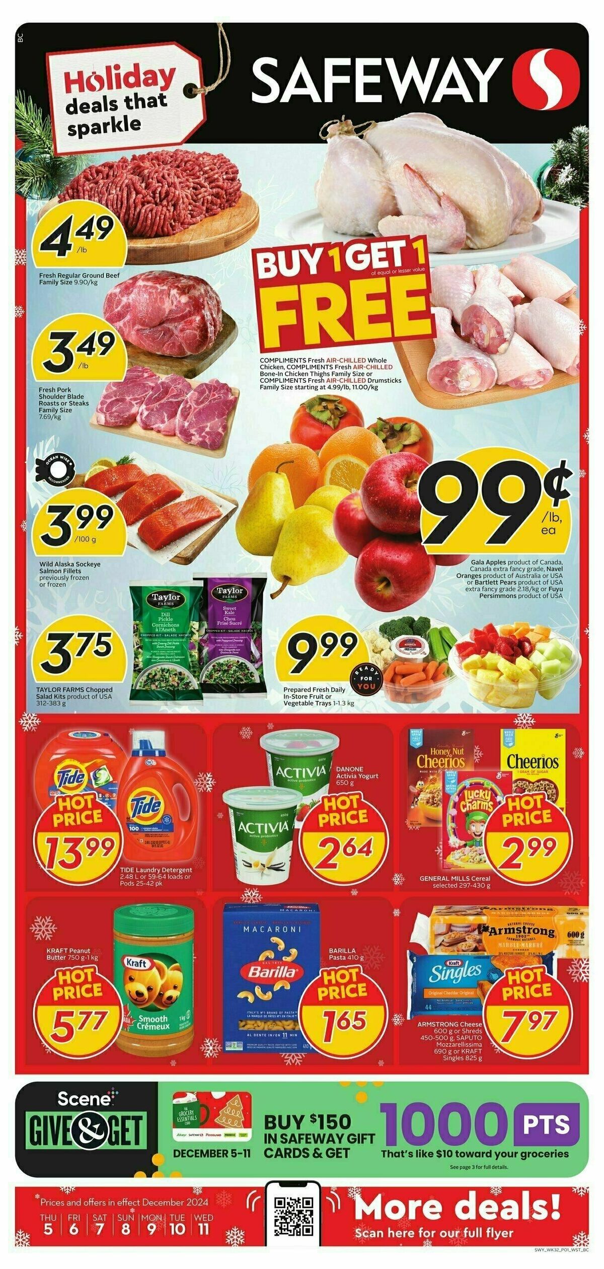 Safeway Flyer from December 5