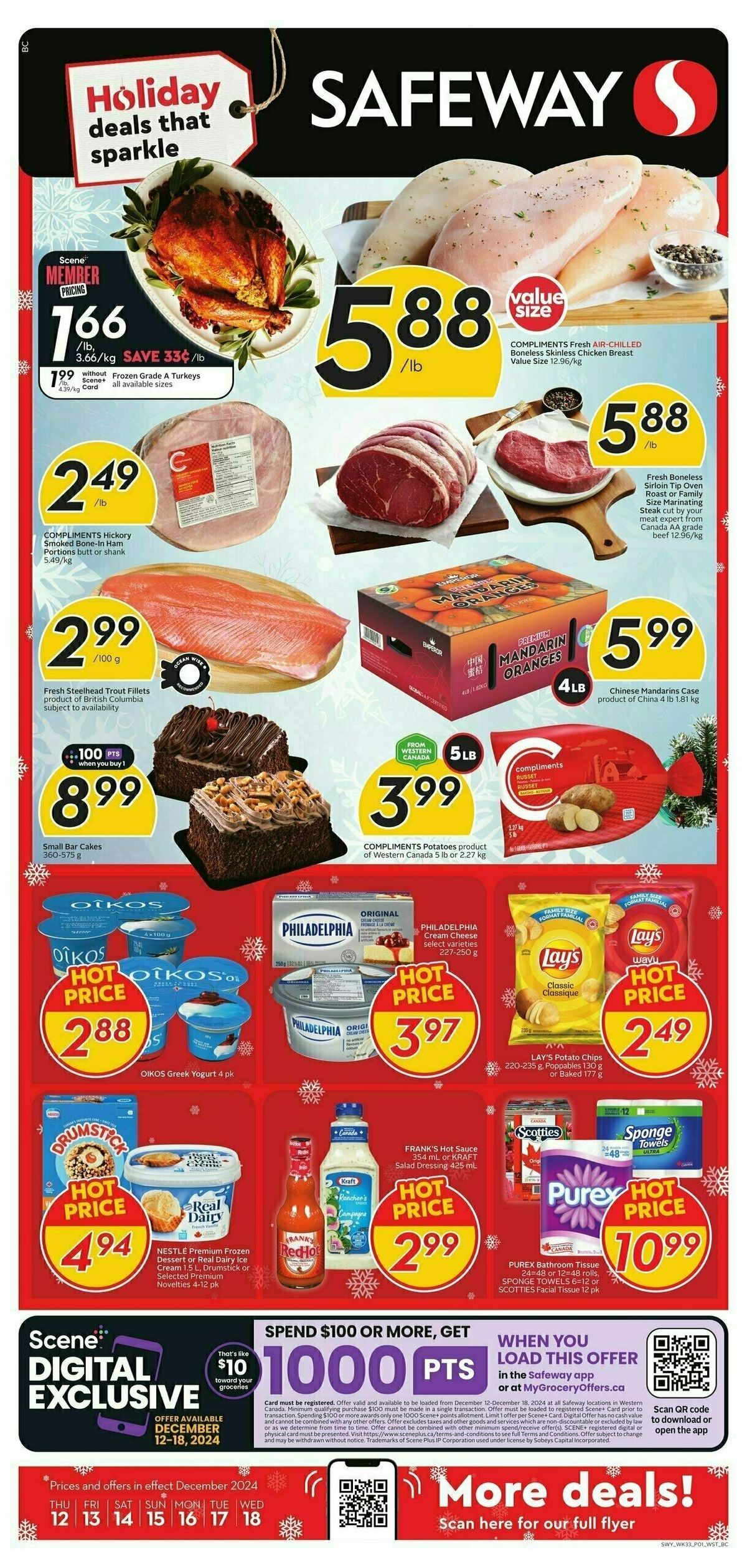 Safeway Flyer from December 12