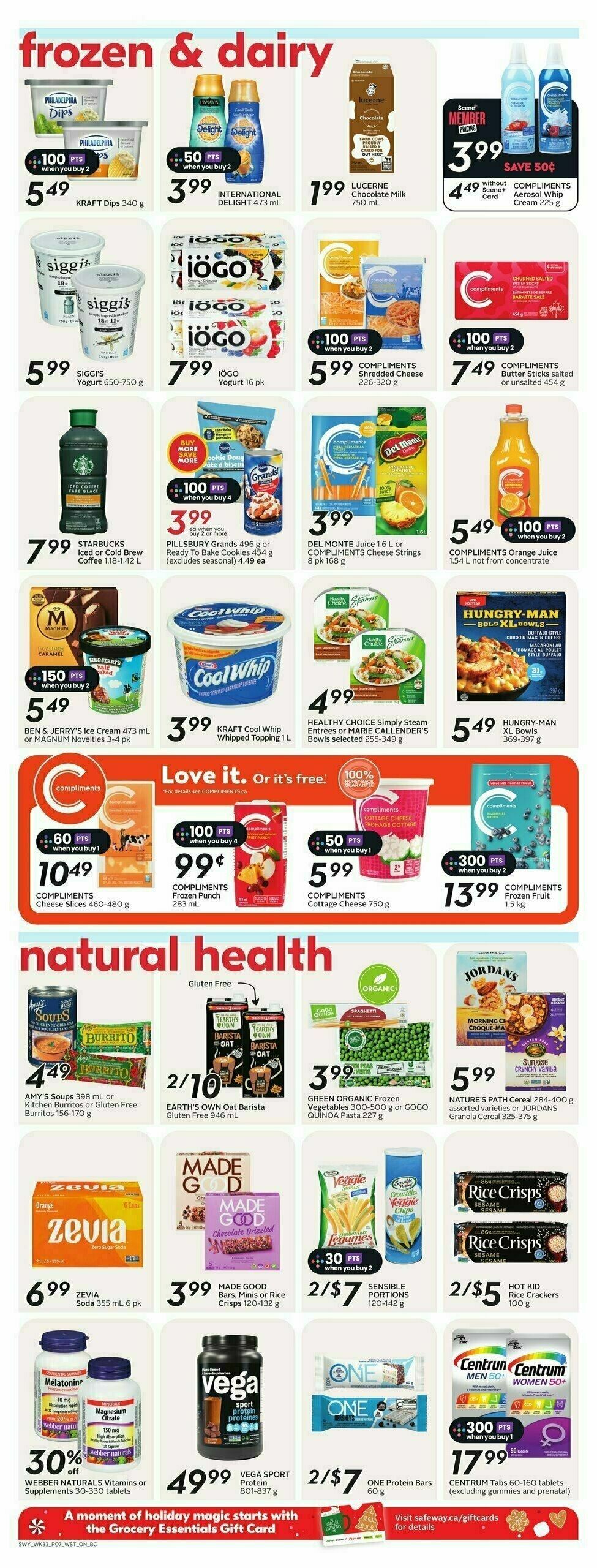 Safeway Flyer from December 12