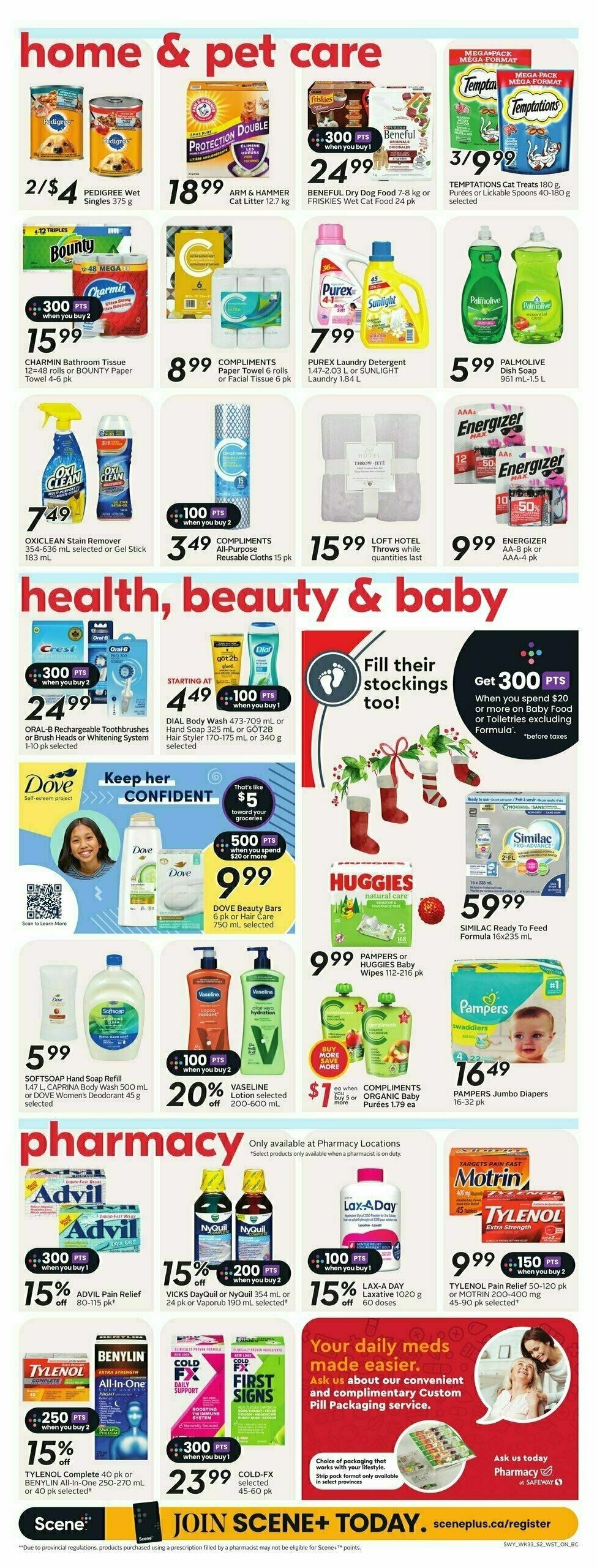 Safeway Flyer from December 12