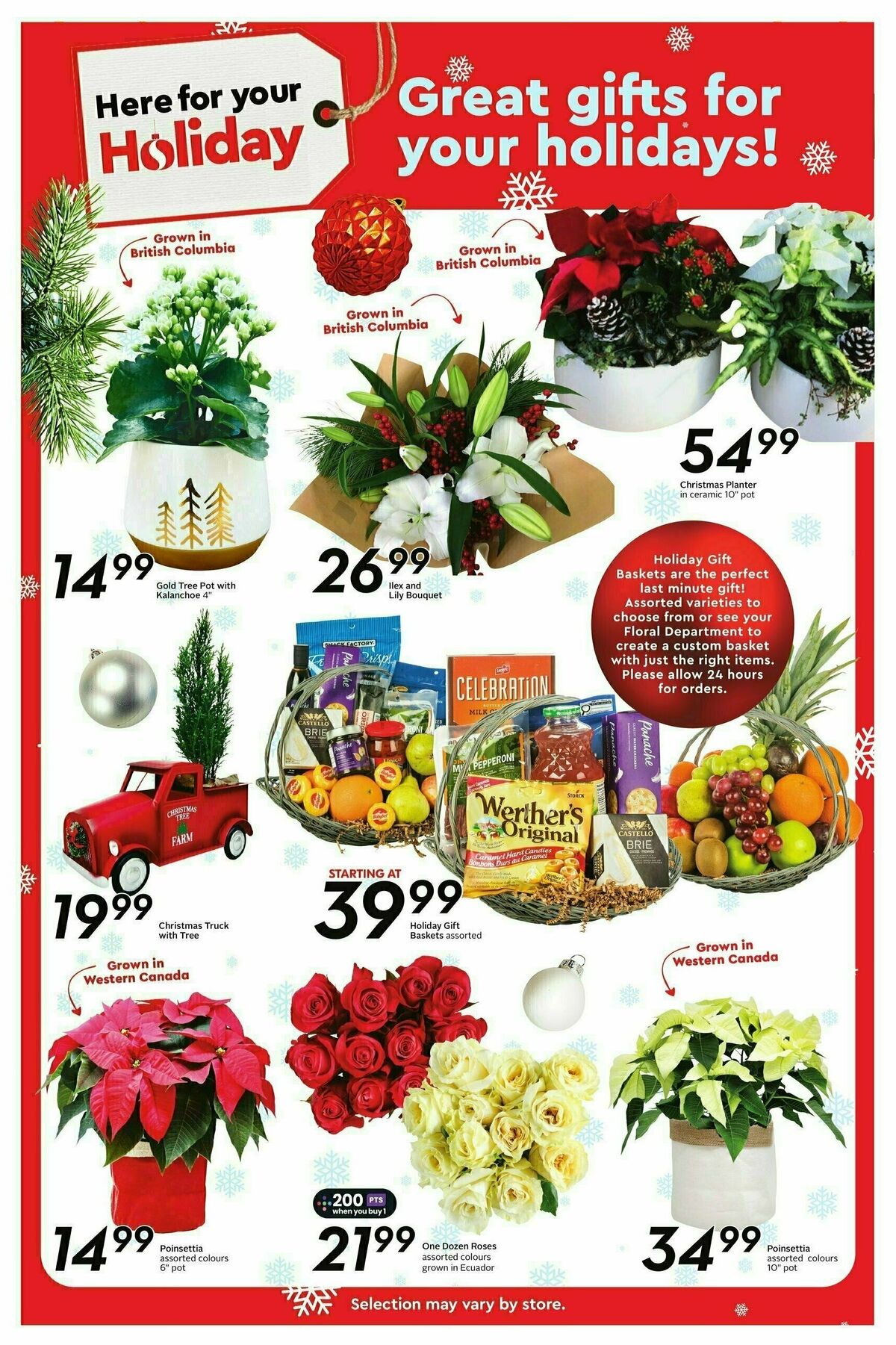 Safeway Flyer from December 12