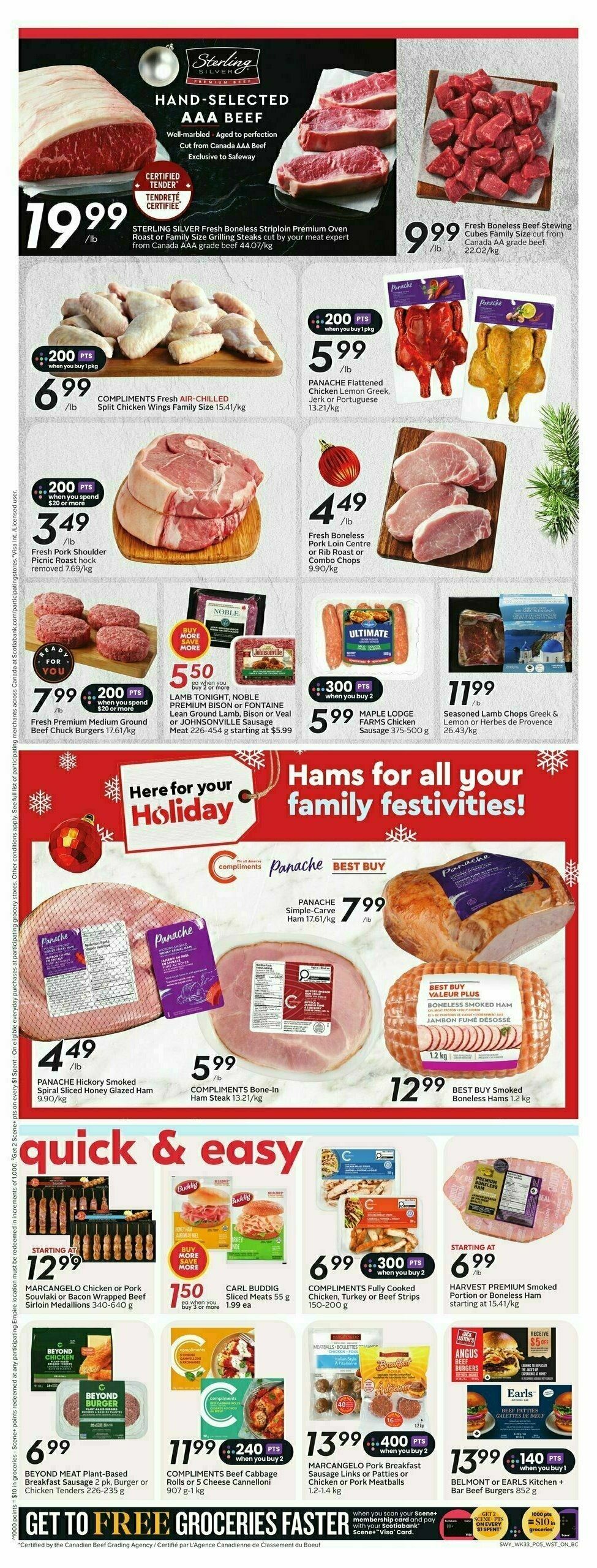 Safeway Flyer from December 12