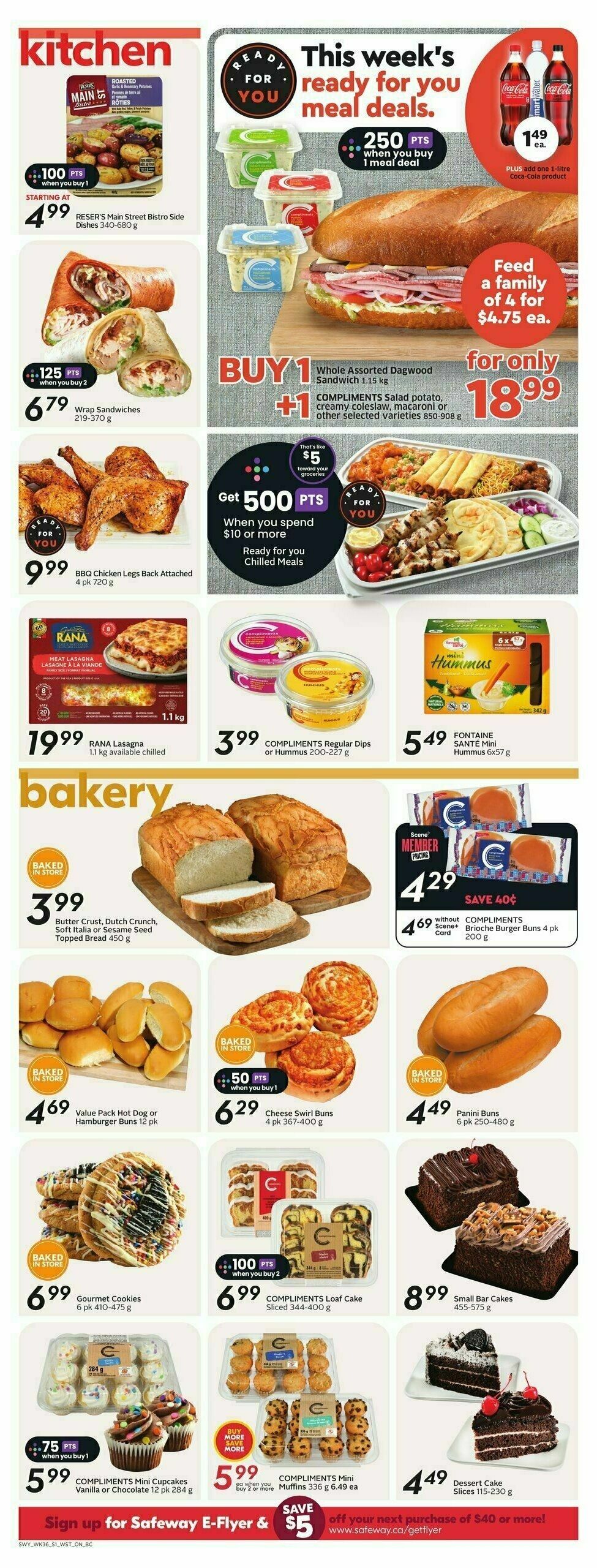 Safeway Flyer from January 2