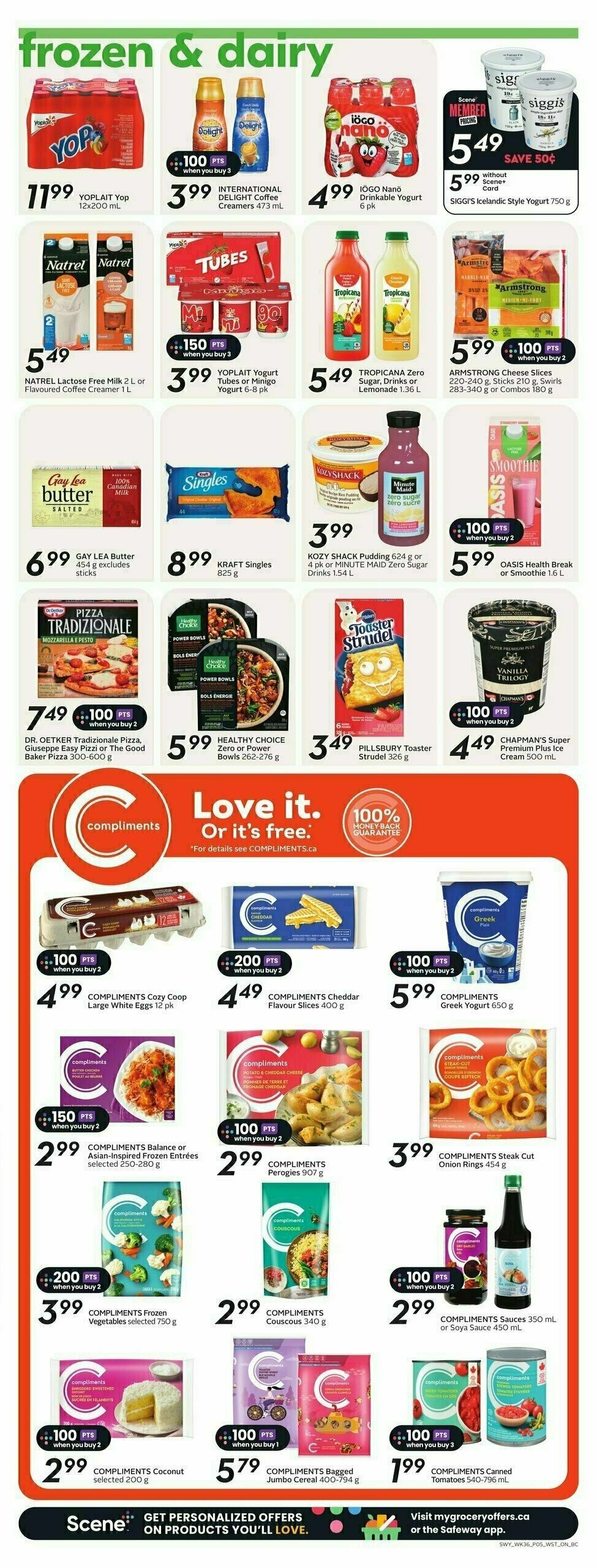 Safeway Flyer from January 2