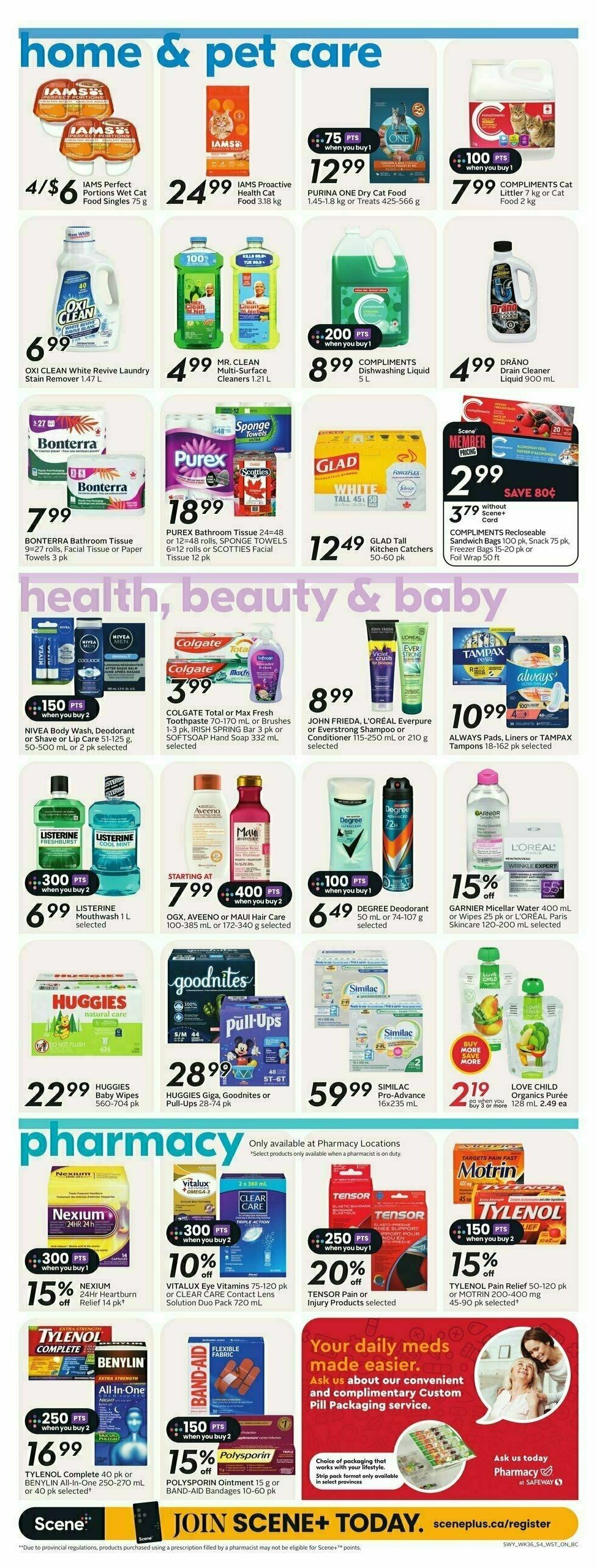 Safeway Flyer from January 2