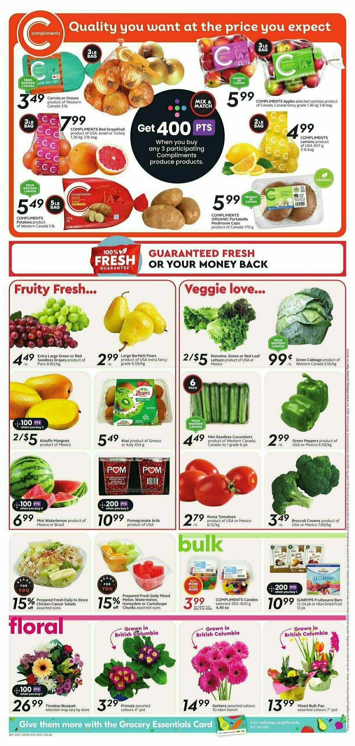 Safeway Flyer from January 2