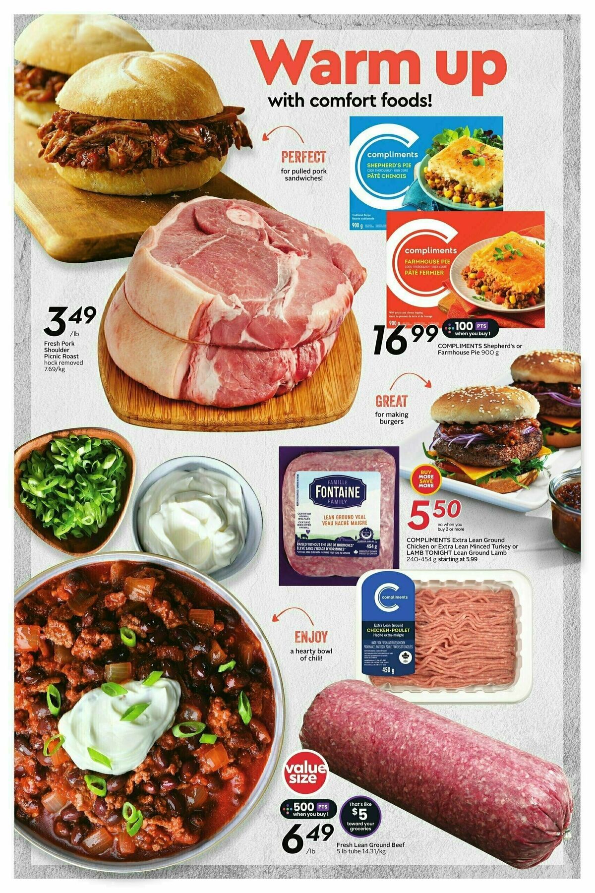 Safeway Flyer from January 2