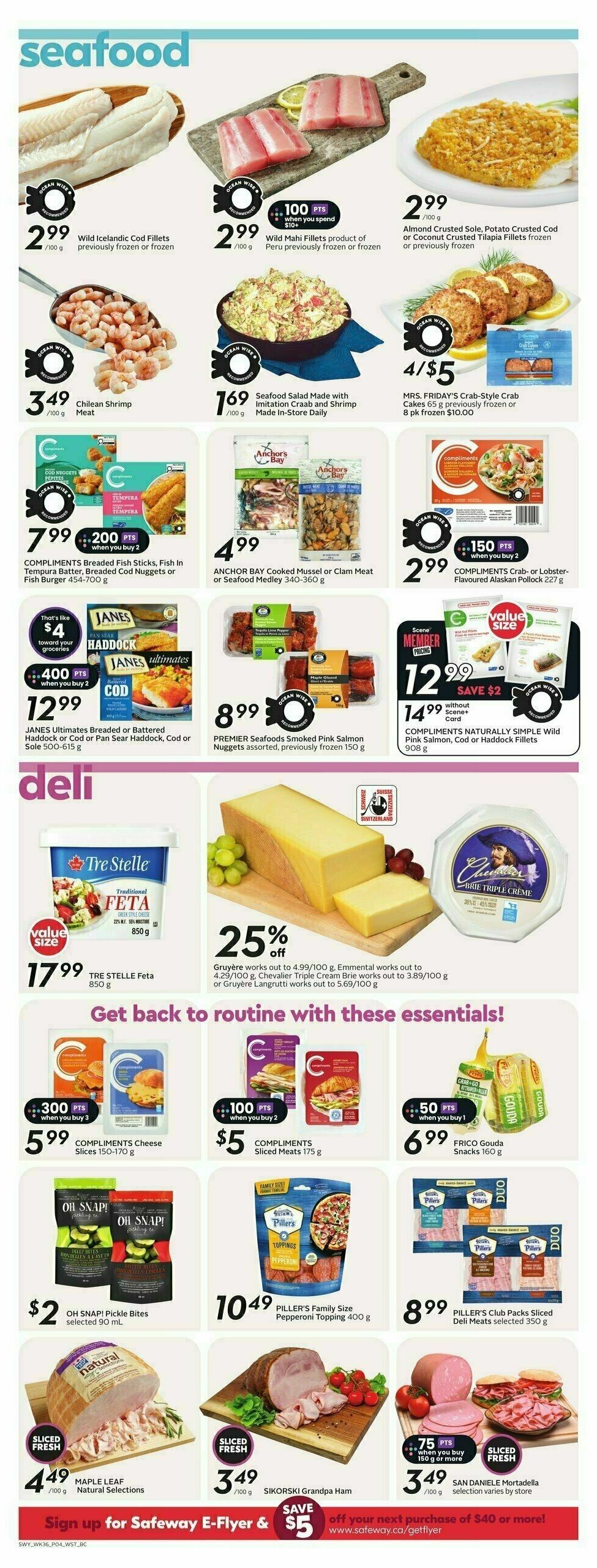 Safeway Flyer from January 2