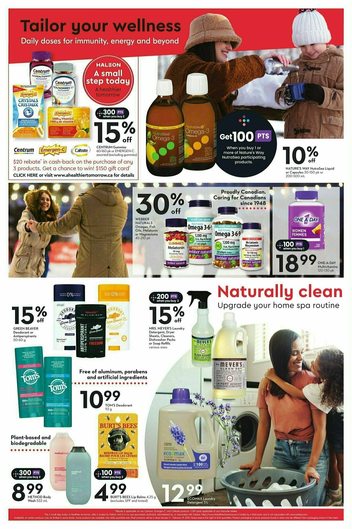 Safeway Wellness Flyer from January 9