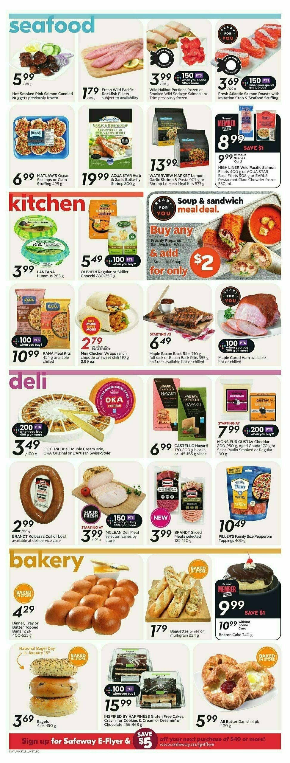 Safeway Flyer from January 9