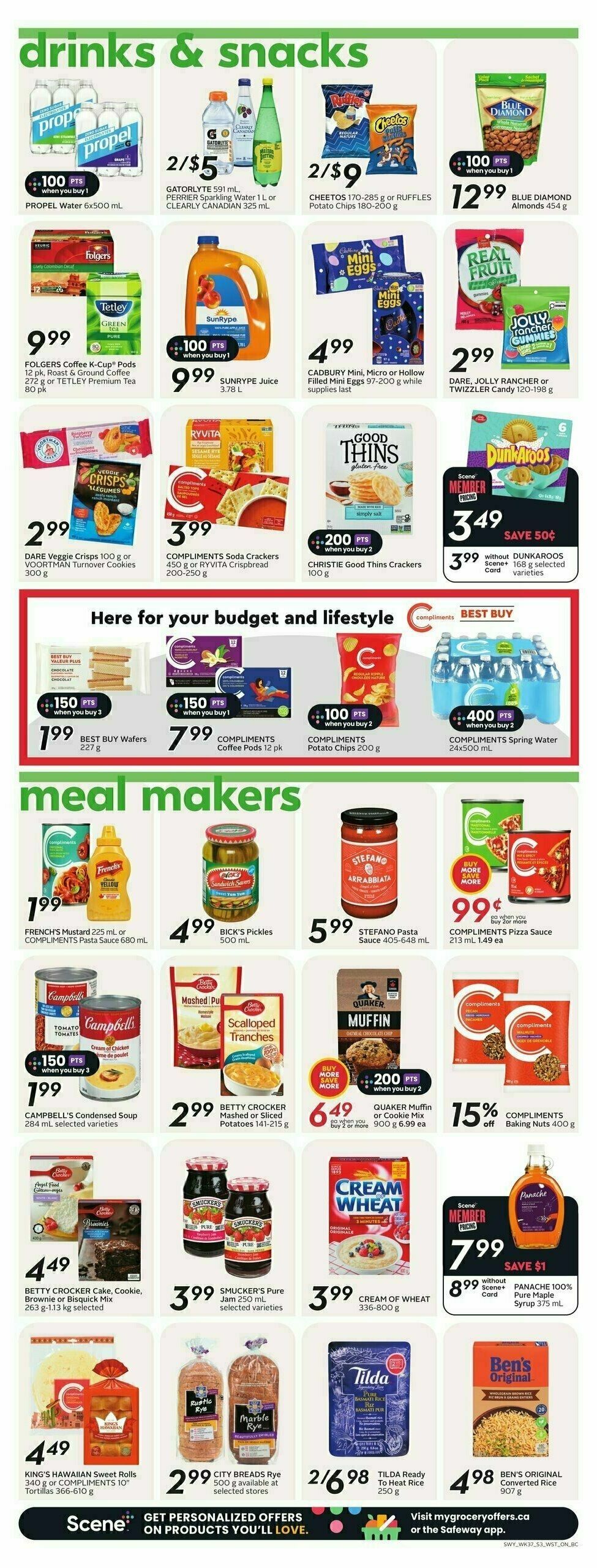 Safeway Flyer from January 9