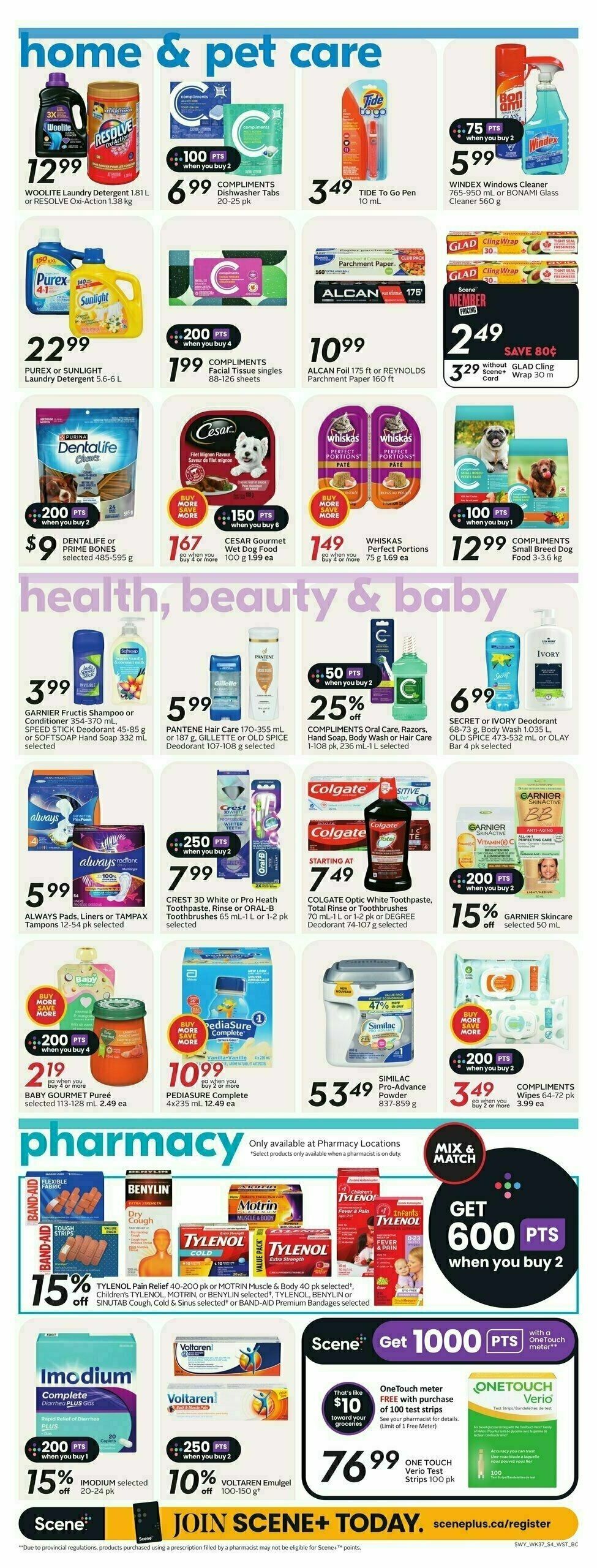 Safeway Flyer from January 9