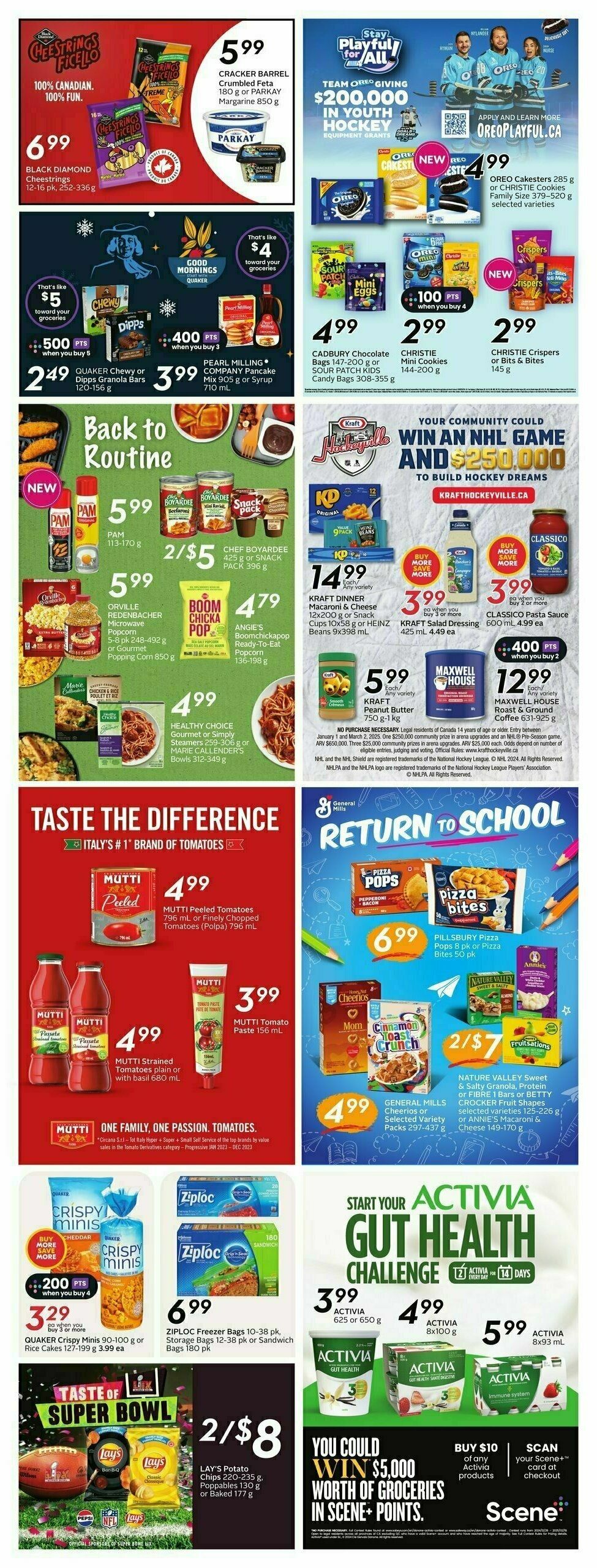 Safeway Flyer from January 9