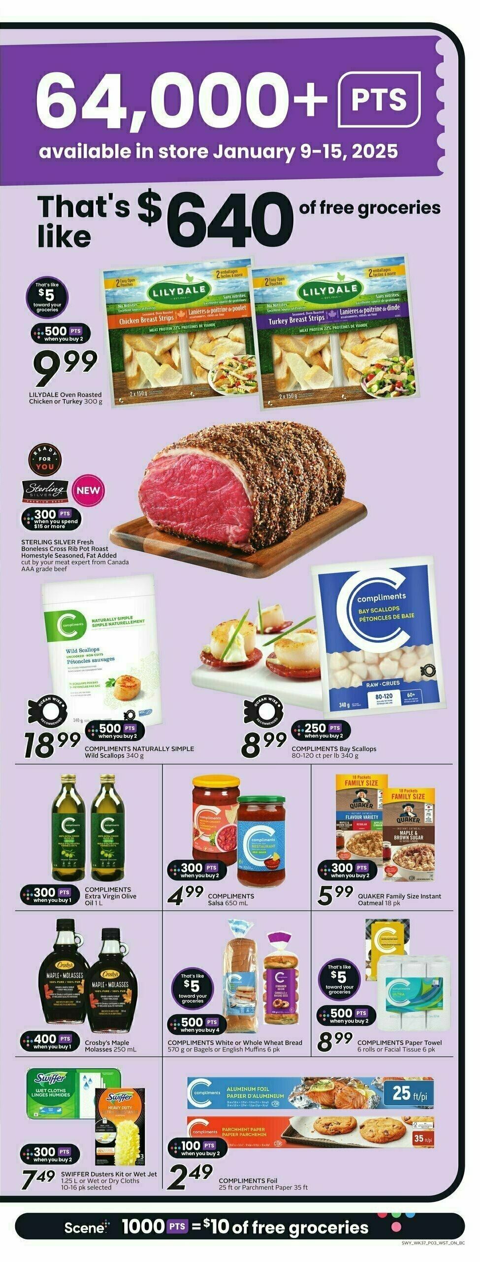 Safeway Flyer from January 9