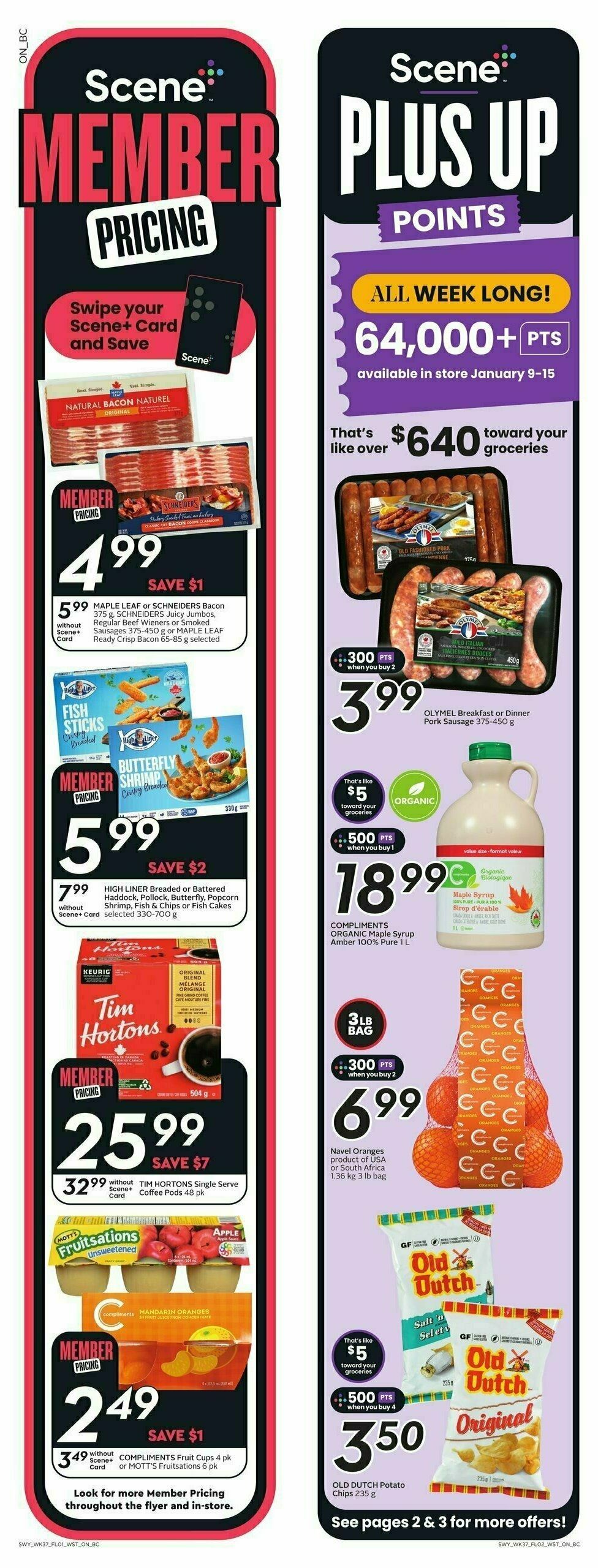 Safeway Flyer from January 9